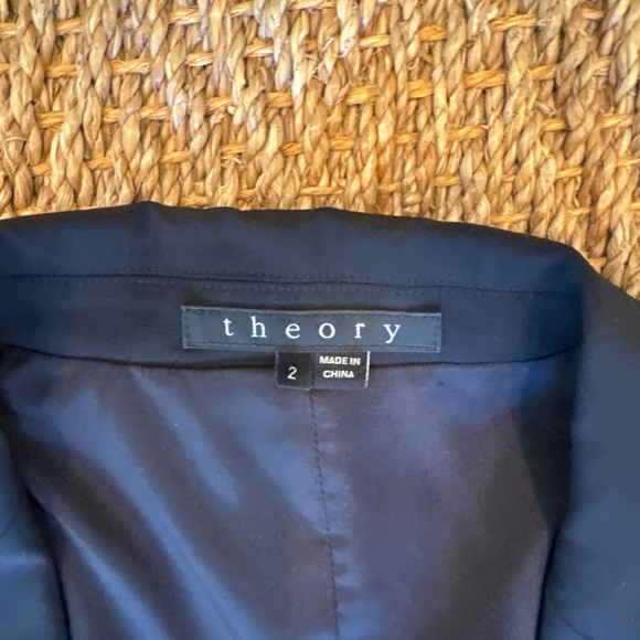 Theory black suit blazer - Picture 2 of 3